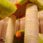 趣味猫爬架猫跳台猫咪玩具拱桥式猫树猫抓板宠物猫窝猫抓柱猫架子