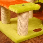 趣味猫爬架猫跳台猫咪玩具拱桥式猫树猫抓板宠物猫窝猫抓柱猫架子