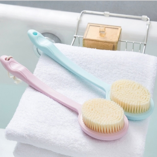 云蕾 洗澡刷子搓澡神器沐浴刷搓澡巾搓背刷子长柄软毛洗澡神器20020