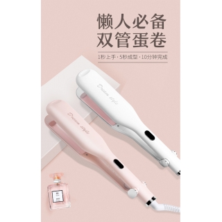 蛋卷头卷发器水波浪大卷玉米烫泡面头造型卷发棒烫发电夹板