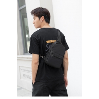 斜挎包男潮牌斜跨个性街头胸包男士ins潮小挂包单肩包斜背包挎包