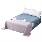 床单250X230纯棉斜纹加厚被单全棉四件套被套床上用品