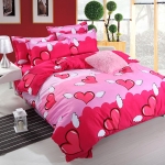 2020新款加厚斜纹磨毛四件套双人被套床单枕套