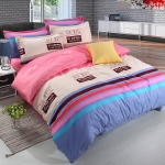 加厚斜纹磨毛四件套卡通床单双人床上用品