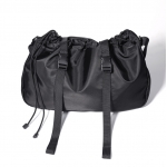 潮牌单肩斜挎背包工装风邮差包运动健身包尼龙帆布旅行包男女书包