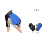 夏季户外防晒男女手套薄款骑行半指手套登山情侣防滑自行车手套