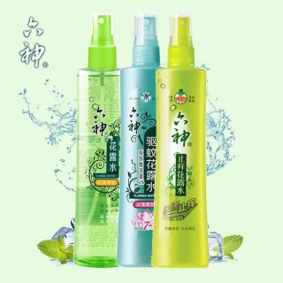 六神止痒驱蚊花露水喷雾型180ml