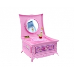 创意梳妆台音乐首饰盒 跳舞女孩八音盒 复古家居装饰女友闺蜜礼物