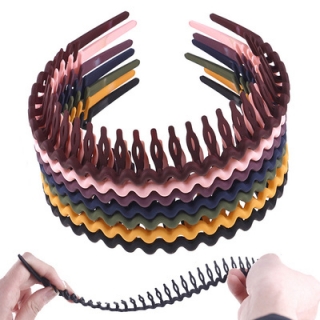 带齿防滑发箍少女百搭外