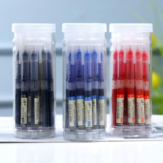 桶装直液式速干走珠笔大容量