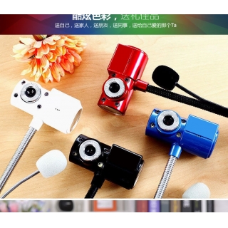 电脑高清视频摄像头台式机笔记本话筒内置带麦克风网课免驱