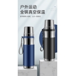 高档316不锈钢保温杯男全钢大容...