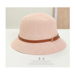 帽子女春夏新款文艺遮阳防晒渔夫帽时尚洋气百搭折叠气质太阳帽潮