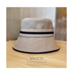 日系渔夫帽女防晒遮脸太阳帽子2021新款韩版街头潮百搭休闲盆帽男