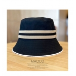 日系渔夫帽女防晒遮脸太阳帽子2021新款韩版街头潮百搭休闲盆帽男