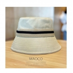 日系渔夫帽女防晒遮脸太阳帽子2021新款韩版街头潮百搭休闲盆帽男