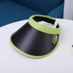 儿童大帽檐遮阳帽防晒空顶大童遮阳帽