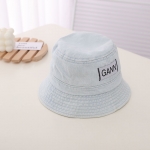 儿童牛仔布遮阳帽薄款