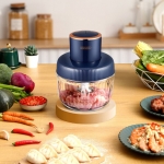 大宇绞肉机DYJR-302S（宝蓝色）/（米白色））