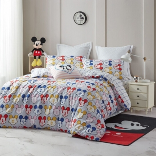 LOVO迪士尼全棉四件套(米奇表情包）