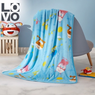 LOVO超级飞侠法兰绒毯