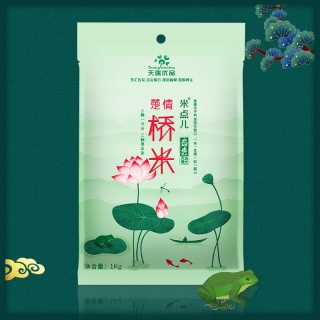 天瑞优品 楚情桥米 1KG*2