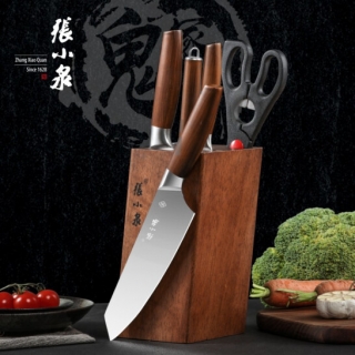 张小泉鬼冢·虎系列套刀六件套D31410100