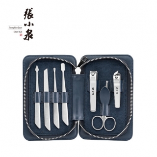 张小泉蓝风铃美容套装七件套H41317000