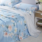 LOVO曼谷芬芳印花凉席三件套