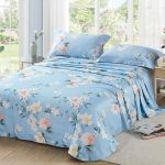 LOVO曼谷芬芳印花凉席三件套