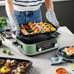 摩飞-多功能锅MR9099蓝/绿/红/白