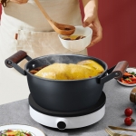 张小泉古风系列精铁锅具三件套C35490100