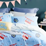 LOVO超级飞侠全棉斜纹四件套（...