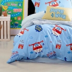 LOVO超级飞侠全棉斜纹四件套（乐迪出发）