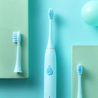 MINISO Hr-2101（a）多彩干电电动牙刷套装（蓝色）