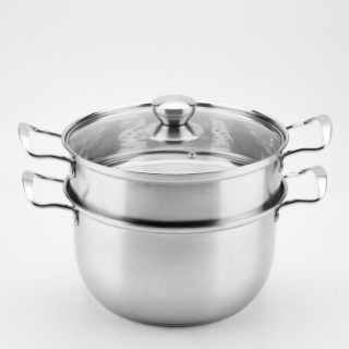 NOKA 26CM复底不锈钢二层蒸锅  NOKA-21208