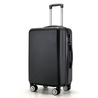 逸出行24寸简约拉杆箱 黑色 XB-1820-24