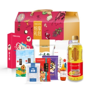 鲜禾鲜 缤纷大礼包E款3828g+900ml