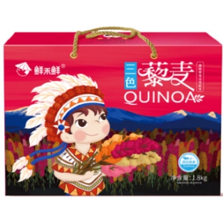 鲜禾鲜杂粮礼盒系列 鲜禾鲜三色藜麦礼盒1800g