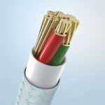 MINISO SO-SJL1129一拖三数据线（银白色）