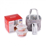 乐扣乐扣 LLG901FU耐热玻璃保鲜盒 享乐提袋套装