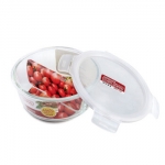 乐扣乐扣 LLG945FU随心乐圆形分隔玻璃保鲜盒三件套