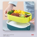 凯里尼亚双层塑料饭盒 CJ-21037