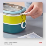 凯里尼亚双层塑料饭盒 CJ-21037