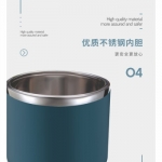 贝卡斯双层不锈钢饭盒930ML CJ-21041 