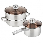 NOKA 特洛德系列-2/复合钢多用锅三件套  NOKA-21432