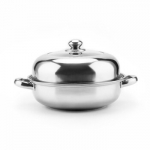 NOKA  28CM优质不锈钢高拱盖汤蒸锅  NOKA-20770 