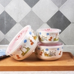 NOKA  3件套骨瓷保鲜碗 NOKA-20419