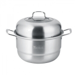 NOKA   28CM优质不锈钢二层蒸锅  NOKA-21145