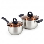 NOKA  加厚优质不锈钢奶锅汤...